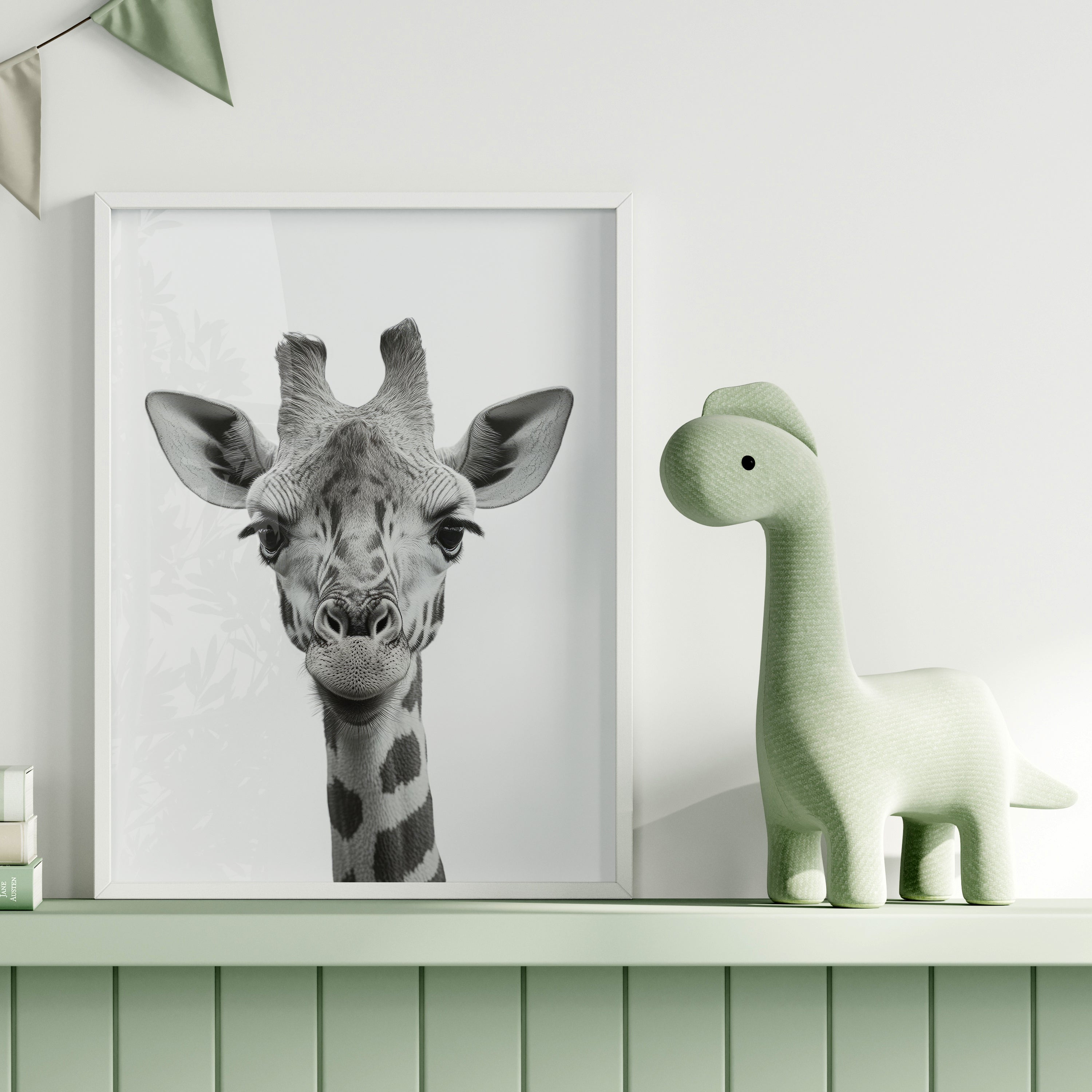 Adorable Safari Animal Nursery Print SET